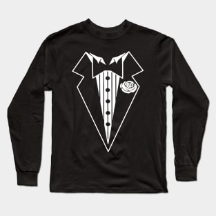 Vintage Tuxedo Long Sleeve T-Shirt